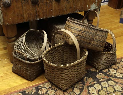 Mary L Weisfeld Living Estate Collection Abingdon Va. - A_small_group_of_the_baskets.jpg